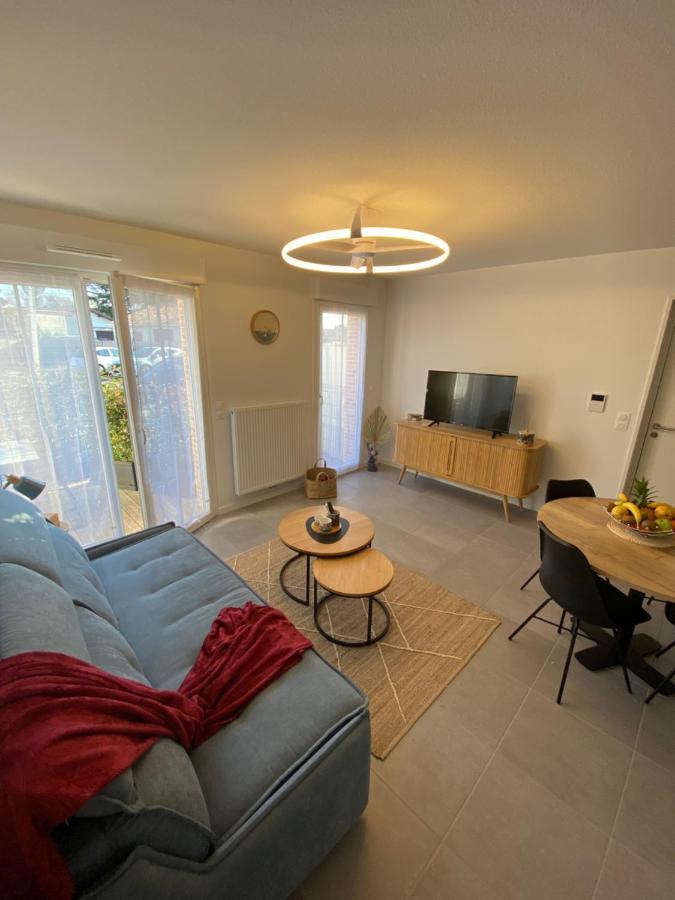 Charmant Appartement Neuf Et Confortable Classe 4 Etoiles Biscarrosse Bagian luar foto
